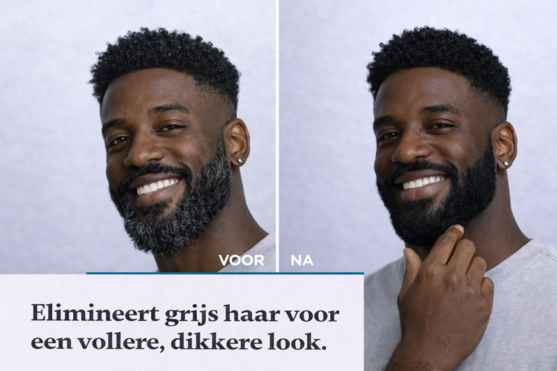 Built for Beards Jet Black - Afbeelding 3